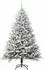 vidaXL Künstlicher Weihnachtsbaum vorbelichtet mit Kugelset, grün (3395408)