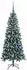 vidaXL Künstlicher Weihnachtsbaum 150 LEDs, grün, 150cm (3395815)