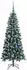 vidaXL Künstlicher Weihnachtsbaum 150 LEDs, grün, 150cm (3395815)
