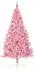 vidaXL Künstlicher vorbeleuchteter Weihnachtsbaum rosa 240cm PVC (3397108)