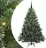 vidaXL Künstlicher Weihnachtsbaum mit 150 LEDs, beschneit, 150cm, PE/PVC (3397836)