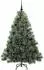 vidaXL Künstlicher Weihnachtsbaum mit 150 LEDs, beschneit, 150cm, PE/PVC (3397836)