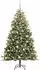 vidaXL Künstlicher Klapp-Weihnachtsbaum mit Tannenzapfen, grün, 180cm