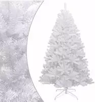 vidaXL K&uuml;nstlicher Weihnachtsbaum Klappbar Beschneit 120 cm