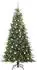 vidaXL Künstlicher Weihnachtsbaum, klappbar, grün, 240cm, PE/PVC (3397447)
