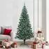 vidaXL Künstlicher Weihnachtsbaum vorbelichtet, grün, 210cm (3396782)