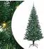 vidaXL Künstlicher Weihnachtsbaum vorbelichtet, grün, 210cm (3396782)