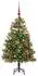 vidaXL Künstlicher klappbarer Weihnachtsbaum mit Tannenzapfen 120cm (3395079)
