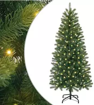 vidaXL Künstlicher Weihnachtsbaum 150 LEDs, 150cm, PE/PVC (3397337)