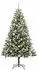 vidaXL Künstlicher Klapp-Weihnachtsbaum mit Schneeüberzug 180cm (3395444)