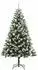 vidaXL Künstlicher Klapp-Weihnachtsbaum mit Schneeüberzug 180cm (3395444)