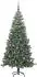 vidaXL Weihnachtsbaum mit Ständer, 300 LEDs, 240cm, PVC (3396404)