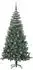vidaXL Weihnachtsbaum mit Ständer, 300 LEDs, 240cm, PVC (3396404)