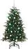 vidaXL Künstlicher Weihnachtsbaum mit Ständer, 150 LEDs, grün, 150cm (3395544)