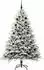 vidaXL Künstlicher Weihnachtsbaum beleuchtet mit Kugelset, grün (3395407)