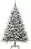 vidaXL Künstlicher Weihnachtsbaum beleuchtet mit Kugelset, grün (3395407)