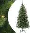 vidaXL Künstlicher Weihnachtsbaum 150 LEDs, grün, 150cm, PE/PVC