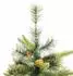 vidaXL Künstlicher Weihnachtsbaum klappbar mit Zapfen 180cm