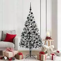 vidaXL K&uuml;nstlicher Weihnachtsbaum Wei&szlig; 180 cm