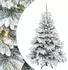 vidaXL Künstlicher Weihnachtsbaum 150cm, 150 LEDs, PE/PVC (3397603)