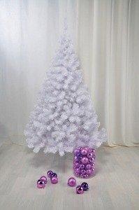 Haushalt International Weihnachtsbaum 180 cm weiß