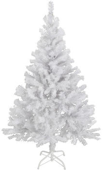 Haushalt International Weihnachtsbaum 150cm weiß