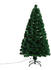 HomCom Künstlicher Tannenbaum Lichtfaser 150cm