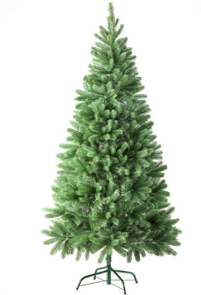 TecTake Künstlicher Weihnachtsbaum Tannenbaum 180cm grün