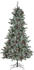 Home Affaire Künstlicher Weihnachtsbaum beschneite Äste, Tannenzapfen und Beeren 150cm grün