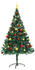 vidaXL Künstlicher Weihnachtsbaum geschmückt 150cm (246392)