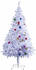 HomCom Artificial Christmas Tree White 680 Branches 150 cm