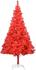 vidaXL Künstlicher Weihnachtsbaum mit Ständer rot 210 cm (321008)