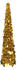 vidaXL Künstlicher Pop-Up-Weihnachtsbaum gold 120 cm (320982)