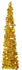 vidaXL Künstlicher Pop-Up-Weihnachtsbaum gold 150 cm (320983)