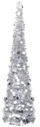 vidaXL Künstlicher Pop-Up-Weihnachtsbaum silber 180 cm (320993)