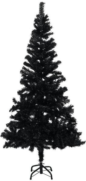 vidaXL Künstlicher Weihnachtsbaum mit Ständer schwarz 150 cm (321000)