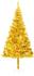 vidaXL Künstlicher Weihnachtsbaum mit Ständer gold 180 cm (321010)