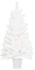 vidaXL Künstlicher Weihnachtsbaum Naturgetreue Nadeln weiß 65 cm (321019)