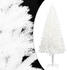 vidaXL Künstlicher Weihnachtsbaum Naturgetreue Nadeln weiß 150 cm (321022)