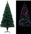 vidaXL Künstlicher Weihnachtsbaum mit Ständer grün 240 cm Fiberoptik (321030)