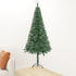 vidaXL Künstlicher Eck-Weihnachtsbaum grün 120 cm (329162)