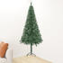 vidaXL Künstlicher Eck-Weihnachtsbaum grün 240 cm (329166)