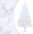 vidaXL Künstlicher Weihnachtsbaum mit Dicken Zweigen weiß 120 cm (328426)