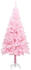 vidaXL Künstlicher Weihnachtsbaum mit Ständer Rosa 120 cm (329177)