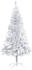 vidaXL Künstlicher Weihnachtsbaum mit Ständer silber 120 cm (329187)