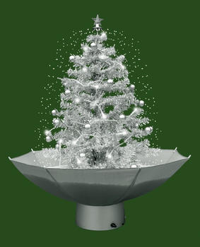 Monopol selbstschneiender Weihnachtsbaum 75cm weiß