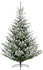 Kaemingk künstlicher Tannenbaum Liberty Spruce 210 cm grün weiß