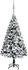vidaXL Künstlicher Weihnachtsbaum mit LEDs & Kugeln grün 150 cm (3077915)