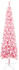 vidaXL Weihnachtsbaum Schlank mit LEDs Rosa 150 cm (3077984)
