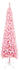 vidaXL Weihnachtsbaum Schlank mit LEDs Rosa 240 cm (3077987)